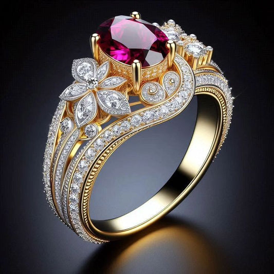 Minimal Gold Rings Aestheti